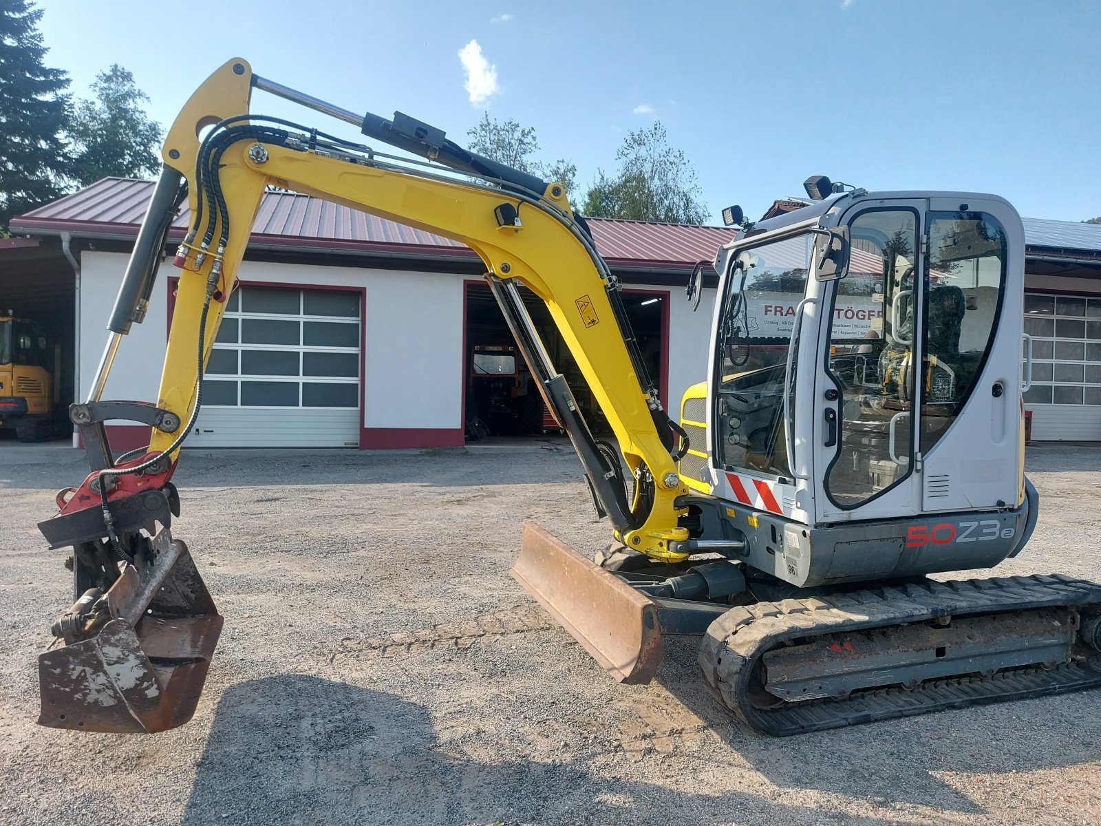 Minibagger tip Wacker Neuson 50Z3, Gebrauchtmaschine in Haselbach (Poză 4)