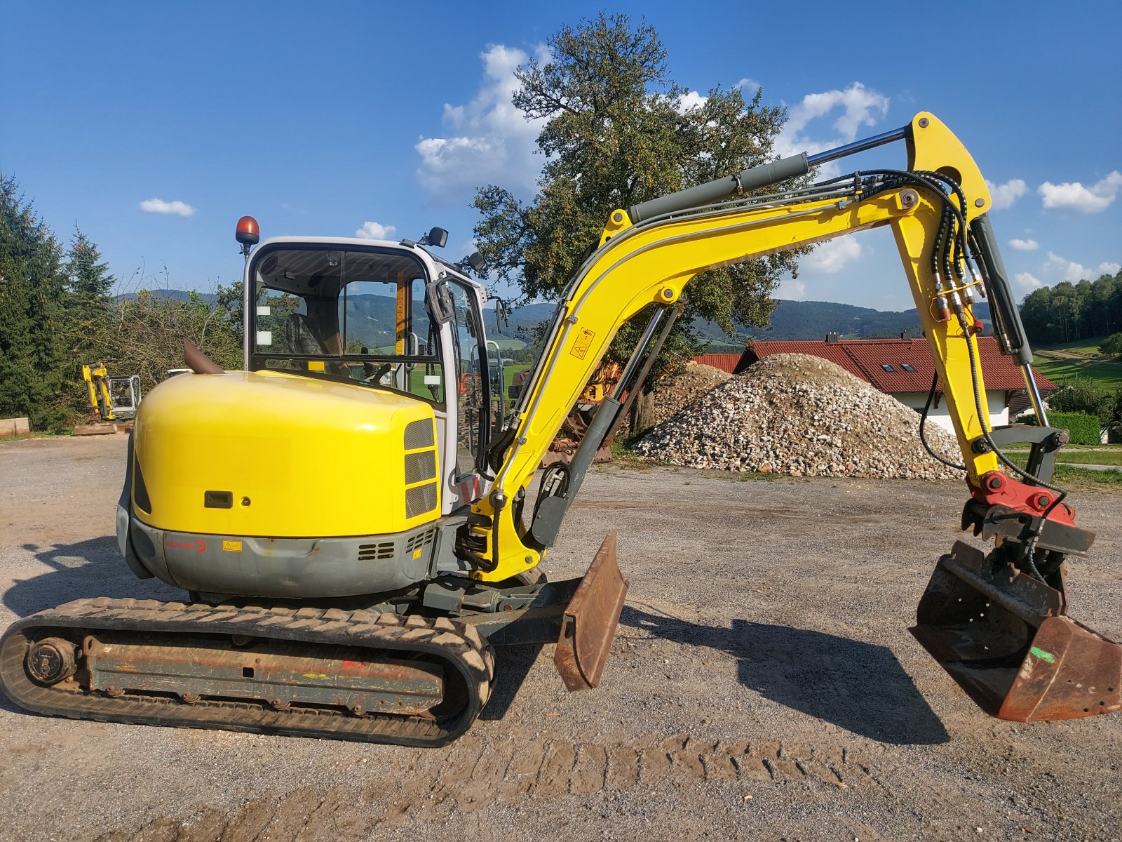 Minibagger tip Wacker Neuson 50Z3, Gebrauchtmaschine in Haselbach (Poză 1)