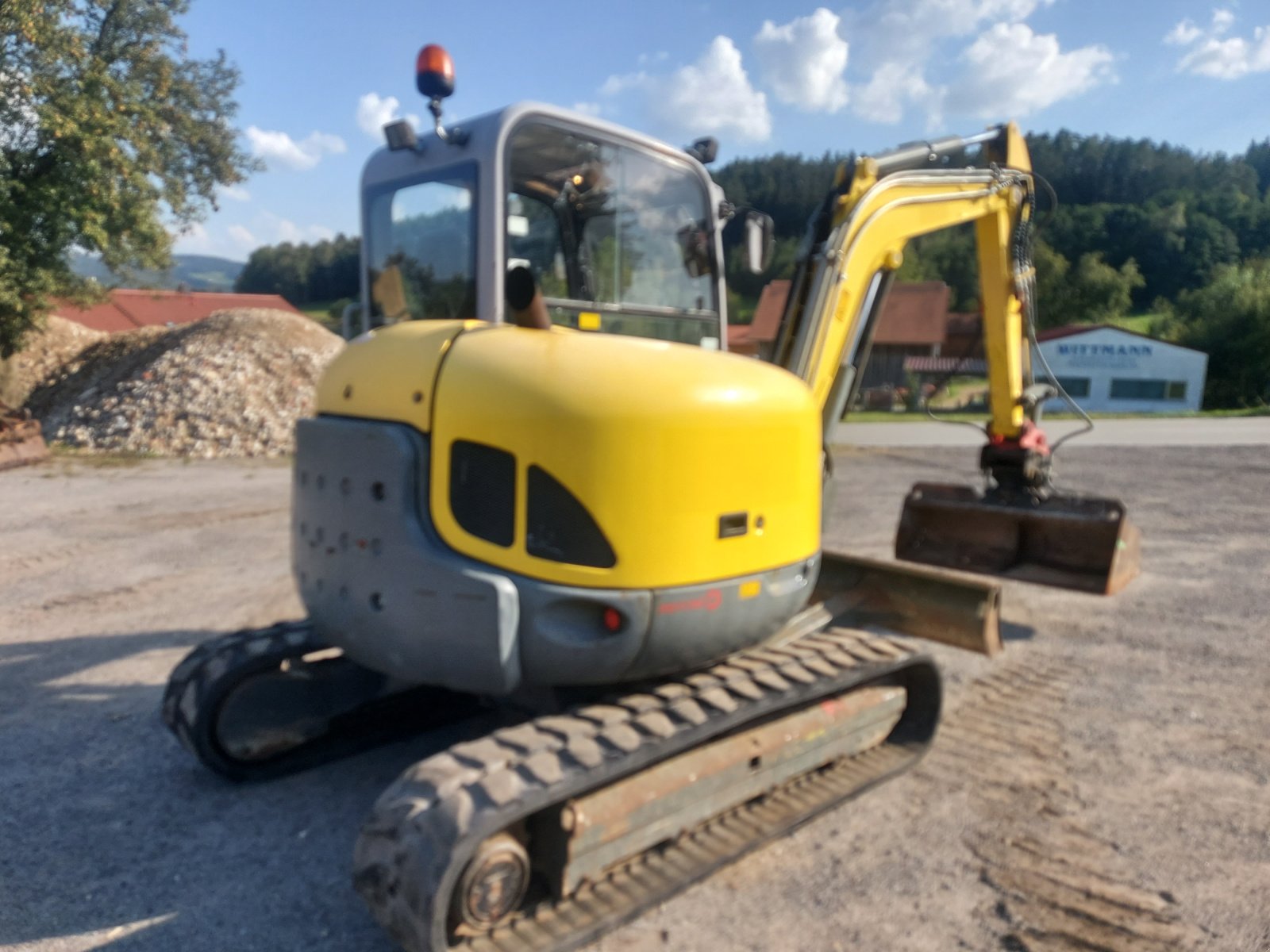 Minibagger tip Wacker Neuson 50Z3, Gebrauchtmaschine in Haselbach (Poză 8)