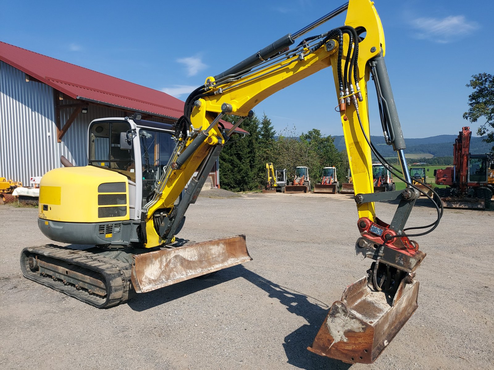 Minibagger του τύπου Wacker Neuson 6003 Bj. 2013 mit Verstellausleger, Gebrauchtmaschine σε Haselbach (Φωτογραφία 1)