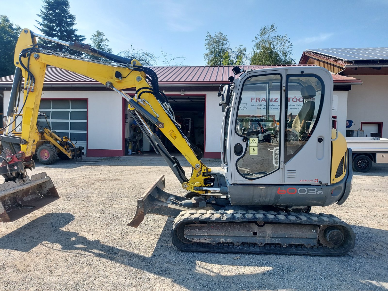 Minibagger от тип Wacker Neuson 6003 Bj. 2013 mit Verstellausleger, Gebrauchtmaschine в Haselbach (Снимка 4)