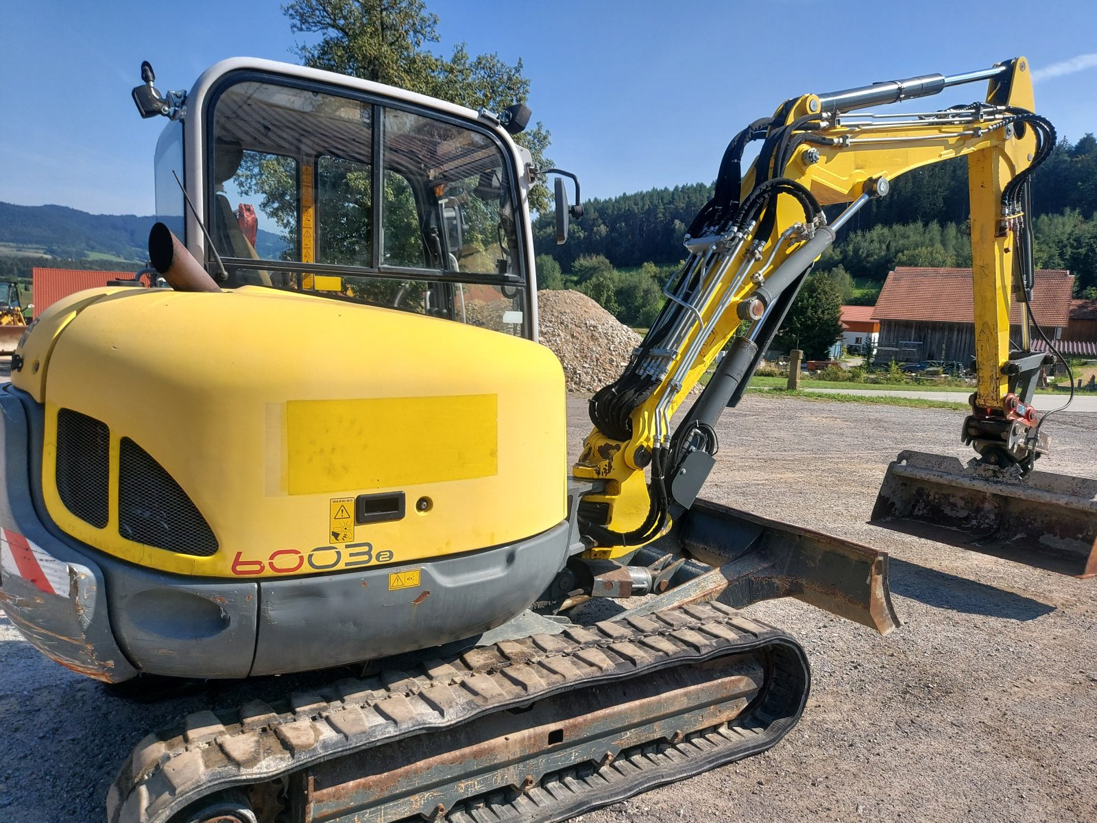 Minibagger от тип Wacker Neuson 6003 Bj. 2013 mit Verstellausleger, Gebrauchtmaschine в Haselbach (Снимка 7)