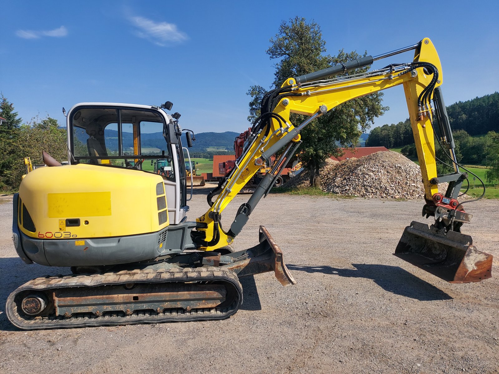 Minibagger del tipo Wacker Neuson 6003 Bj. 2013 mit Verstellausleger, Gebrauchtmaschine In Haselbach (Immagine 8)