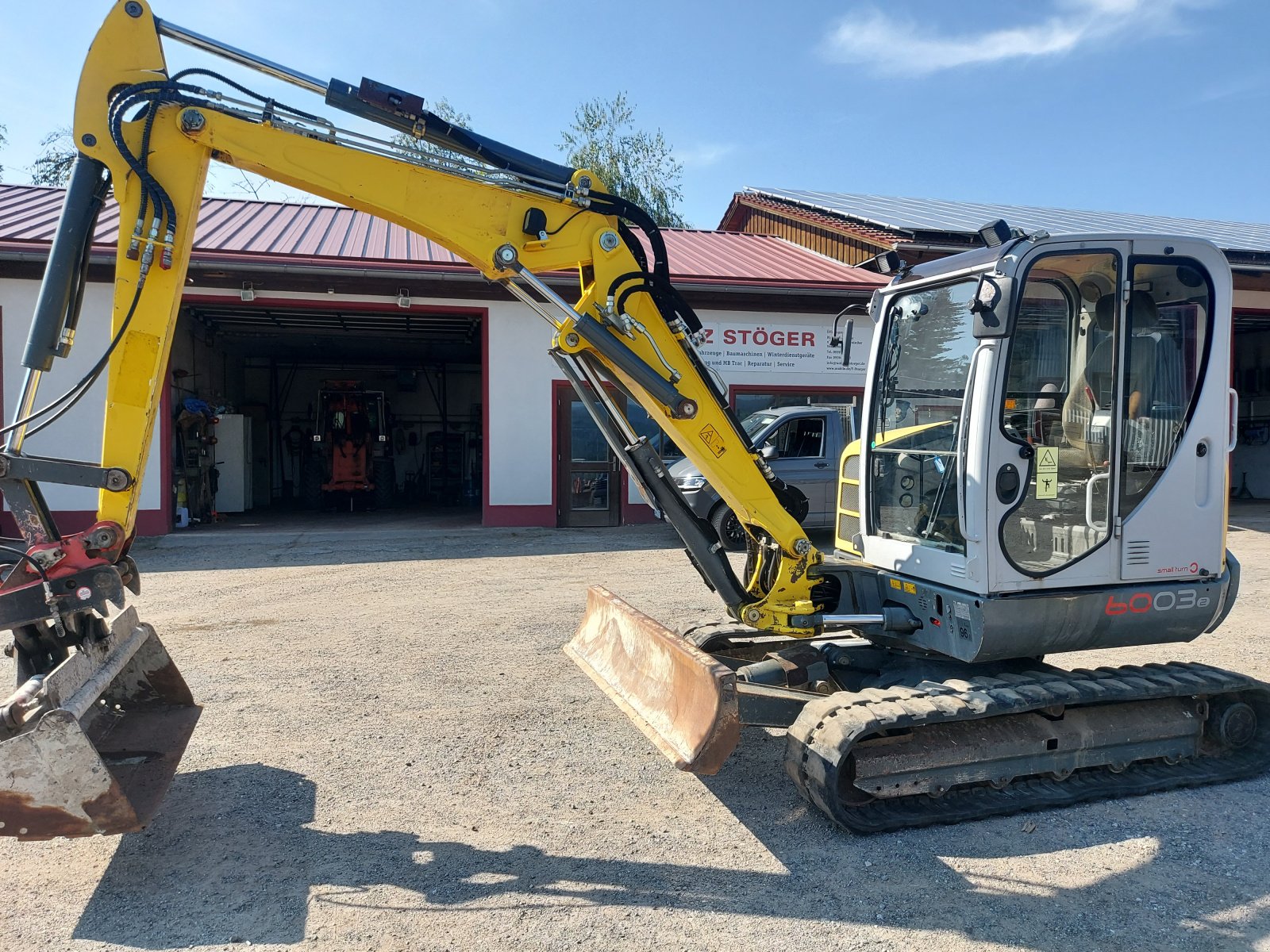 Minibagger del tipo Wacker Neuson 6003 Bj. 2013 mit Verstellausleger, Gebrauchtmaschine en Haselbach (Imagen 11)