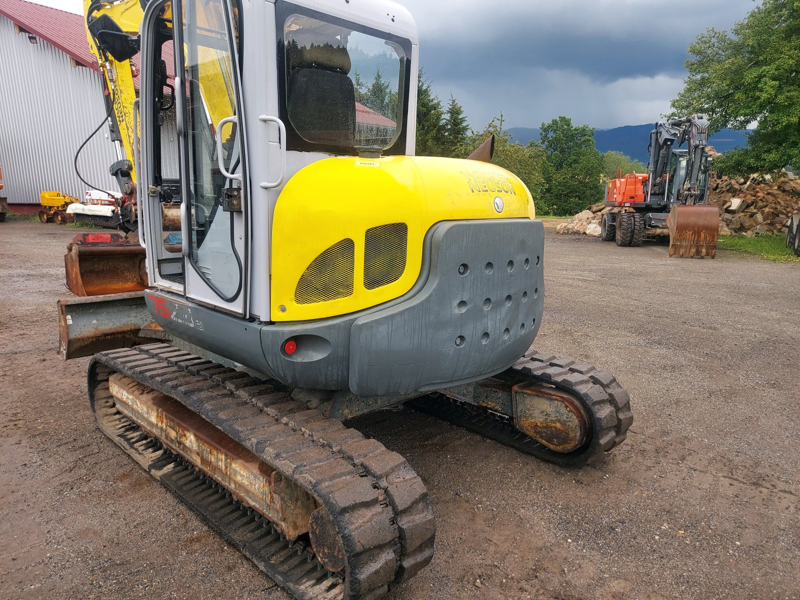 Minibagger des Typs Wacker Neuson 75Z3 Bj. 2012, Gebrauchtmaschine in Haselbach (Bild 8)