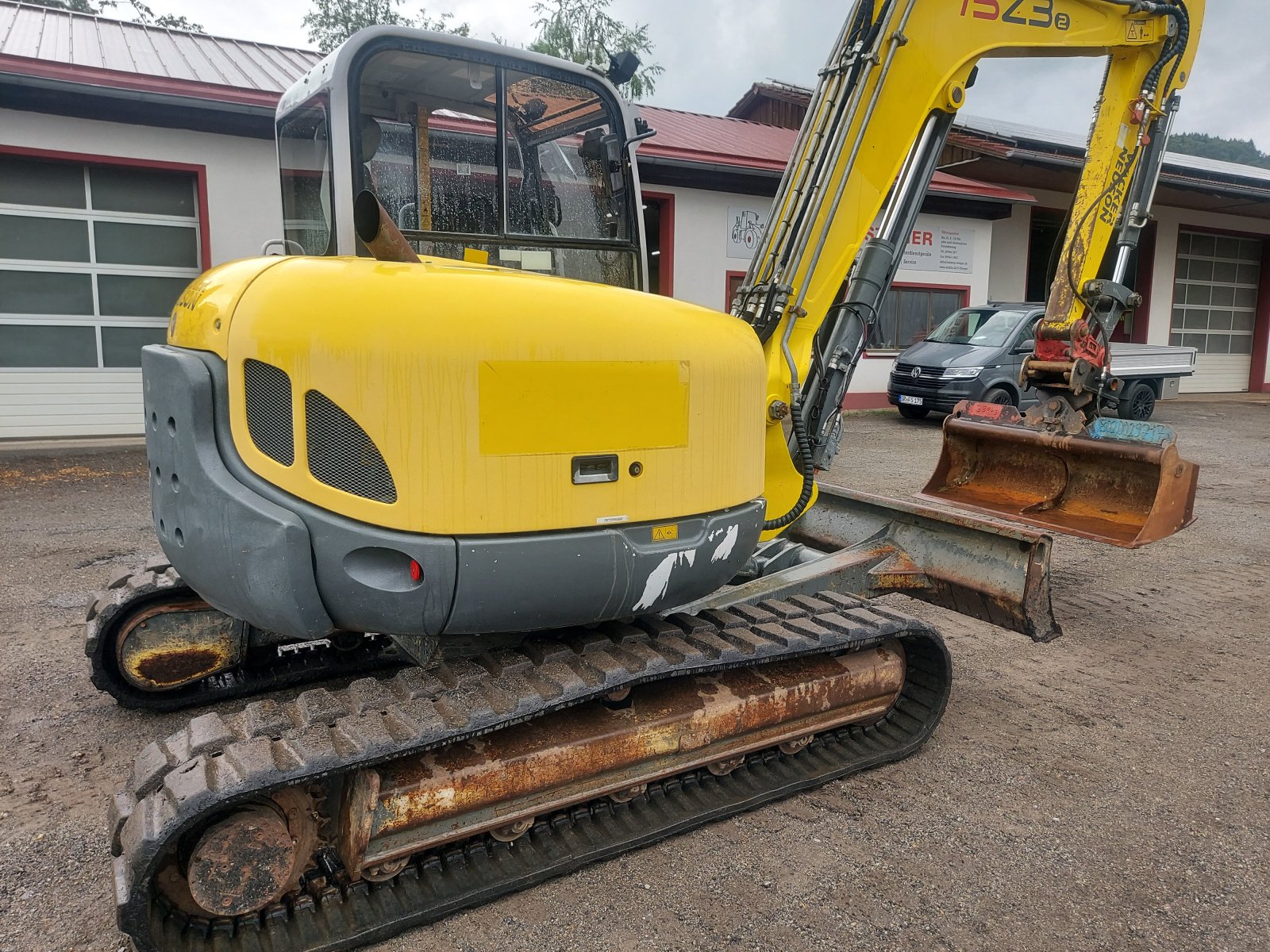 Minibagger of the type Wacker Neuson 75Z3 Bj. 2012, Gebrauchtmaschine in Haselbach (Picture 10)