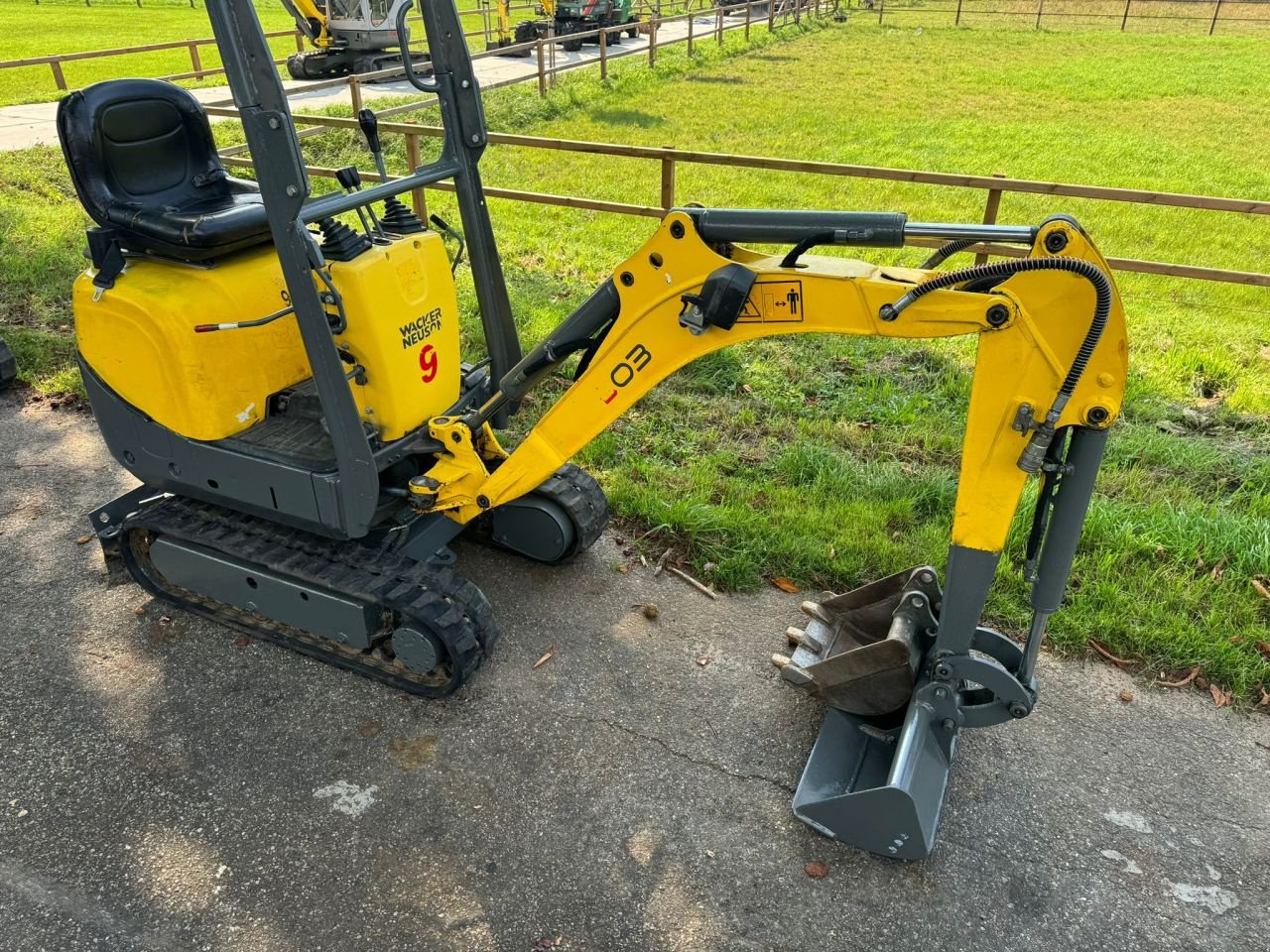 Minibagger typu Wacker Neuson 803 rd, Gebrauchtmaschine v Kilder (Obrázok 2)