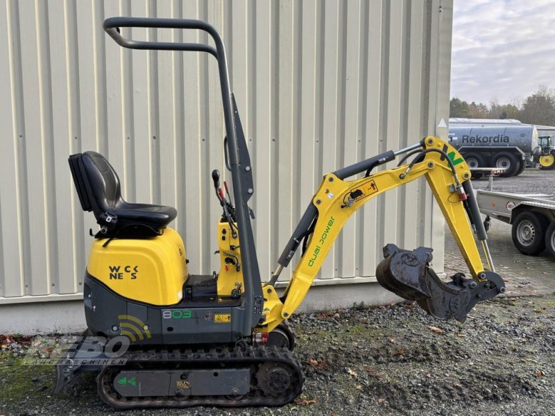 Minibagger Türe ait Wacker Neuson 803, Neumaschine içinde Aurich (resim 1)