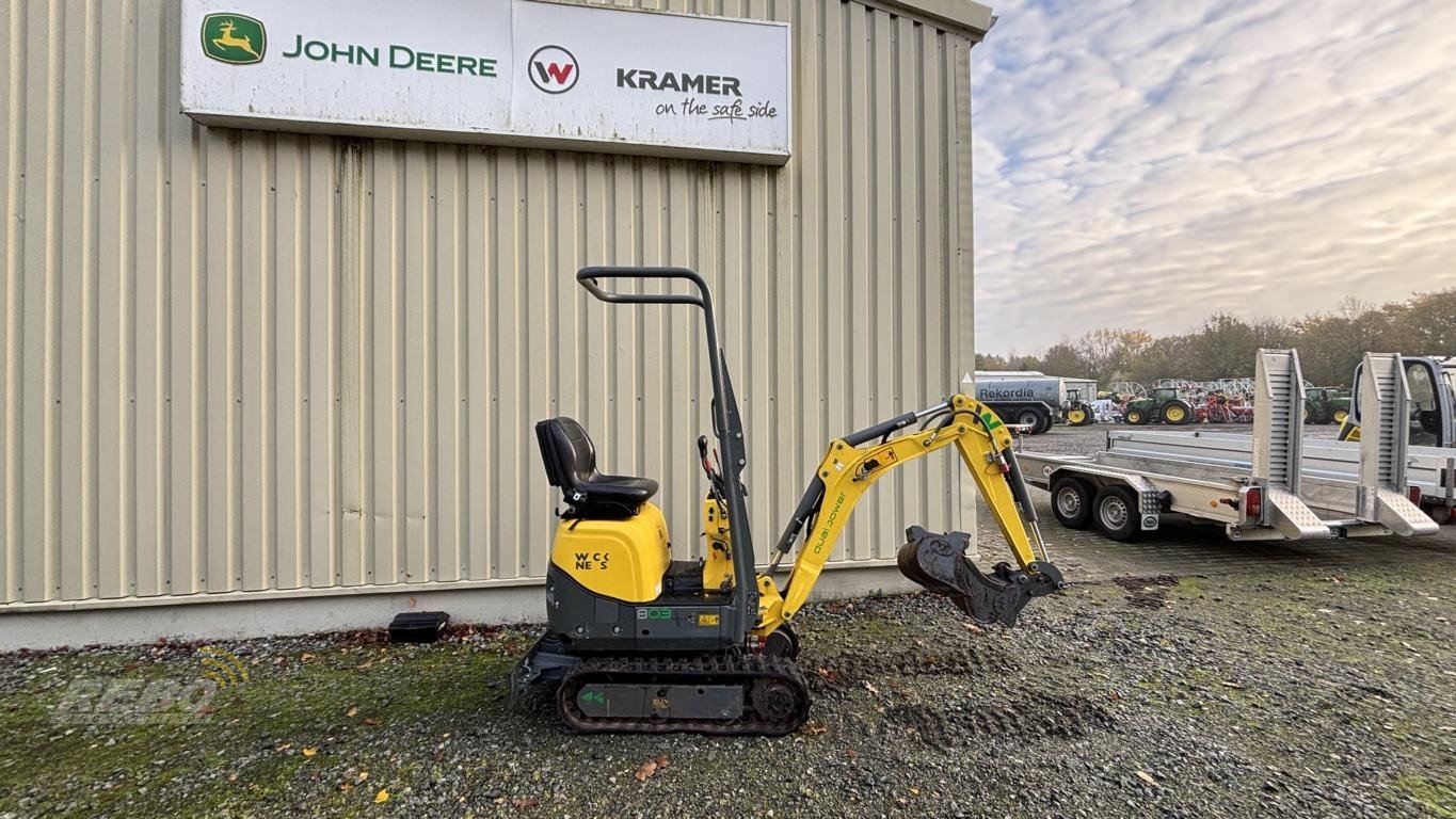 Minibagger des Typs Wacker Neuson 803, Neumaschine in Aurich (Bild 2)