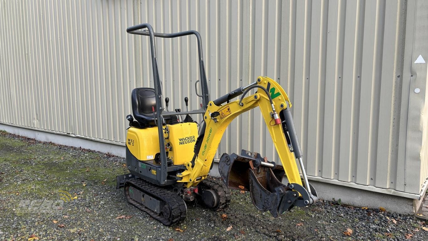 Minibagger des Typs Wacker Neuson 803, Neumaschine in Aurich (Bild 3)