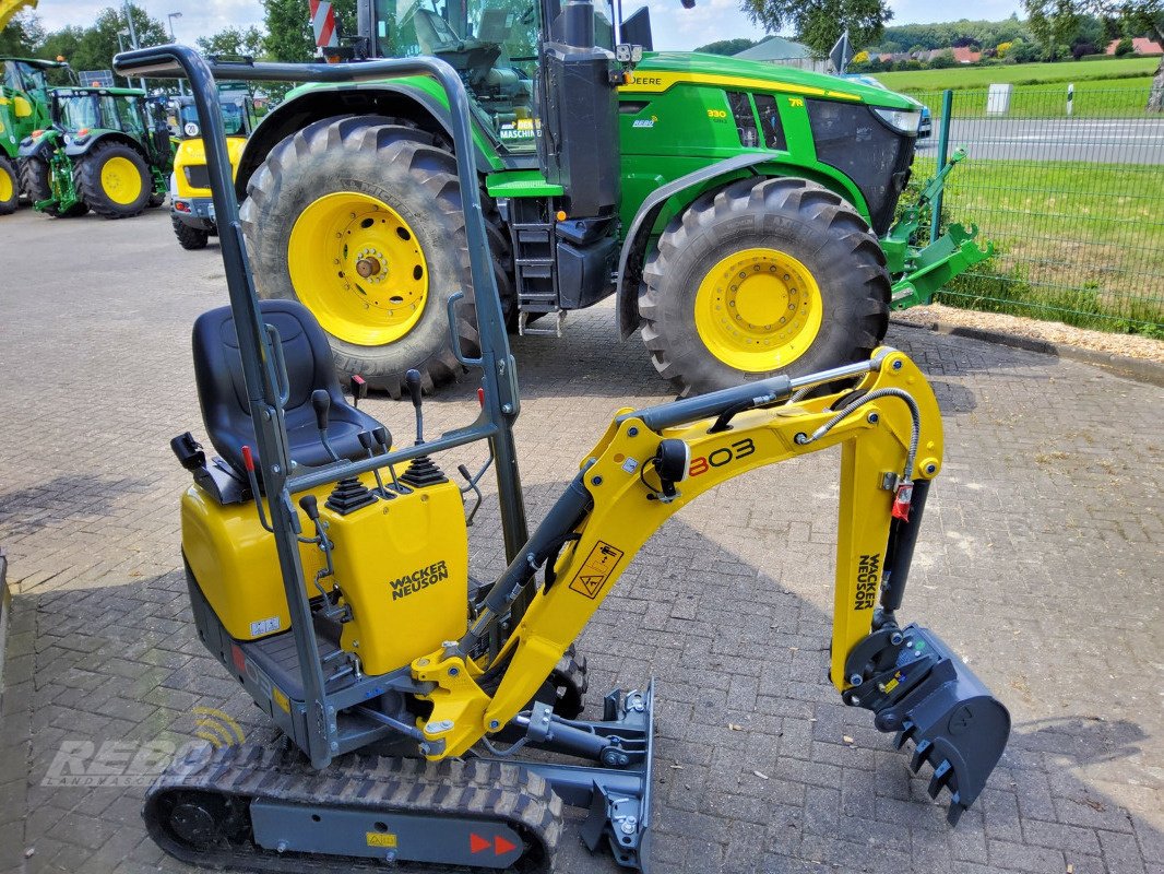 Minibagger van het type Wacker Neuson 803, Neumaschine in Edewecht (Foto 5)