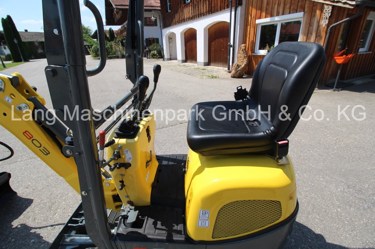 Minibagger des Typs Wacker Neuson 803, Gebrauchtmaschine in Petting (Bild 4)