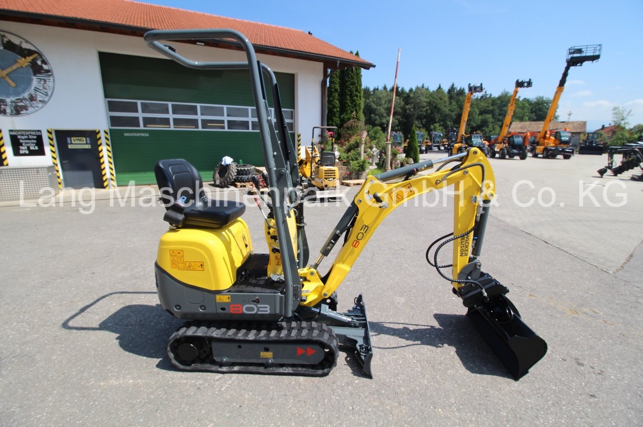 Minibagger типа Wacker Neuson 803, Gebrauchtmaschine в Petting (Фотография 7)