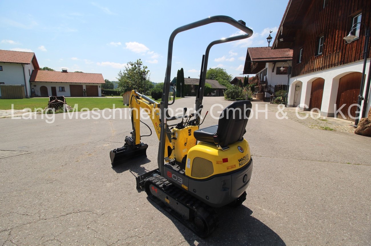 Minibagger типа Wacker Neuson 803, Gebrauchtmaschine в Petting (Фотография 12)