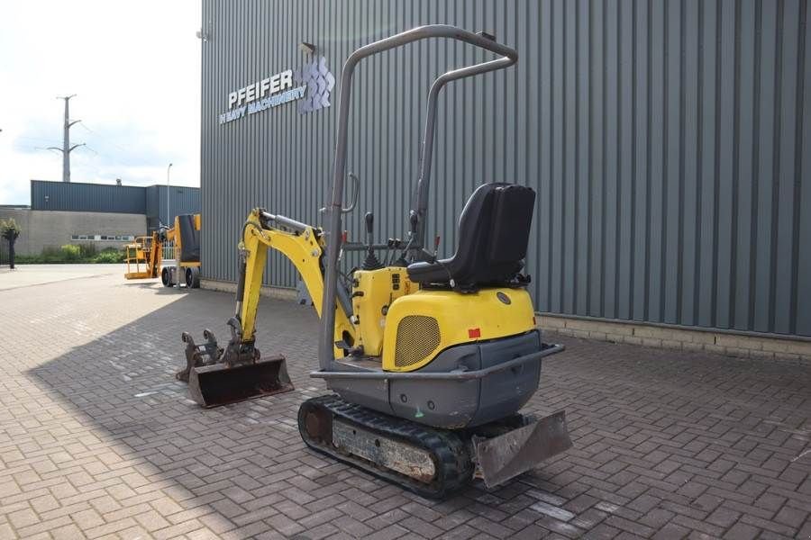 Minibagger tip Wacker Neuson E08-01 mini excavator including 2 bu, Gebrauchtmaschine in Groenlo (Poză 4)