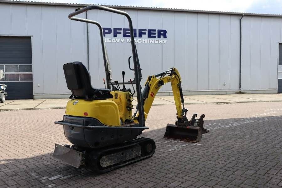 Minibagger of the type Wacker Neuson E08-01 mini excavator including 2 bu, Gebrauchtmaschine in Groenlo (Picture 3)