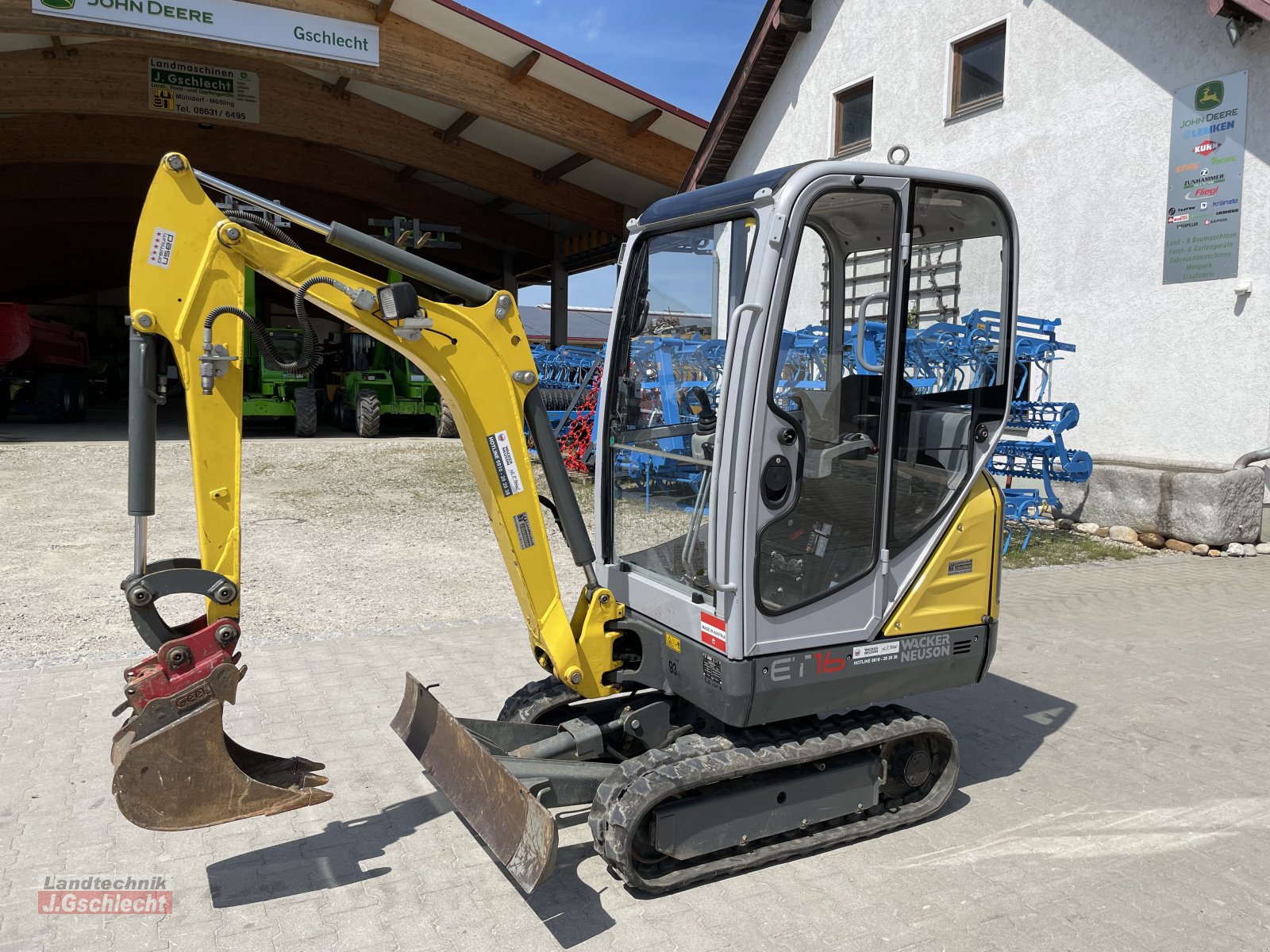 Minibagger typu Wacker Neuson ET 16 Austria Edition, Gebrauchtmaschine v Mühldorf (Obrázok 1)