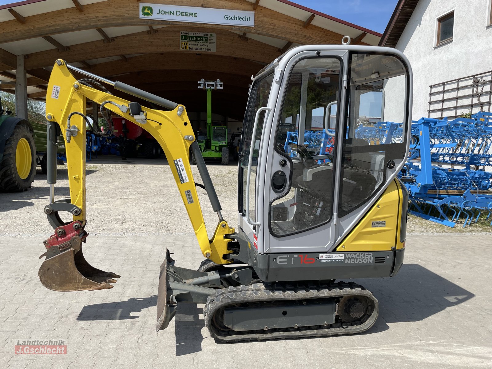 Minibagger Türe ait Wacker Neuson ET 16 Austria Edition, Gebrauchtmaschine içinde Mühldorf (resim 2)