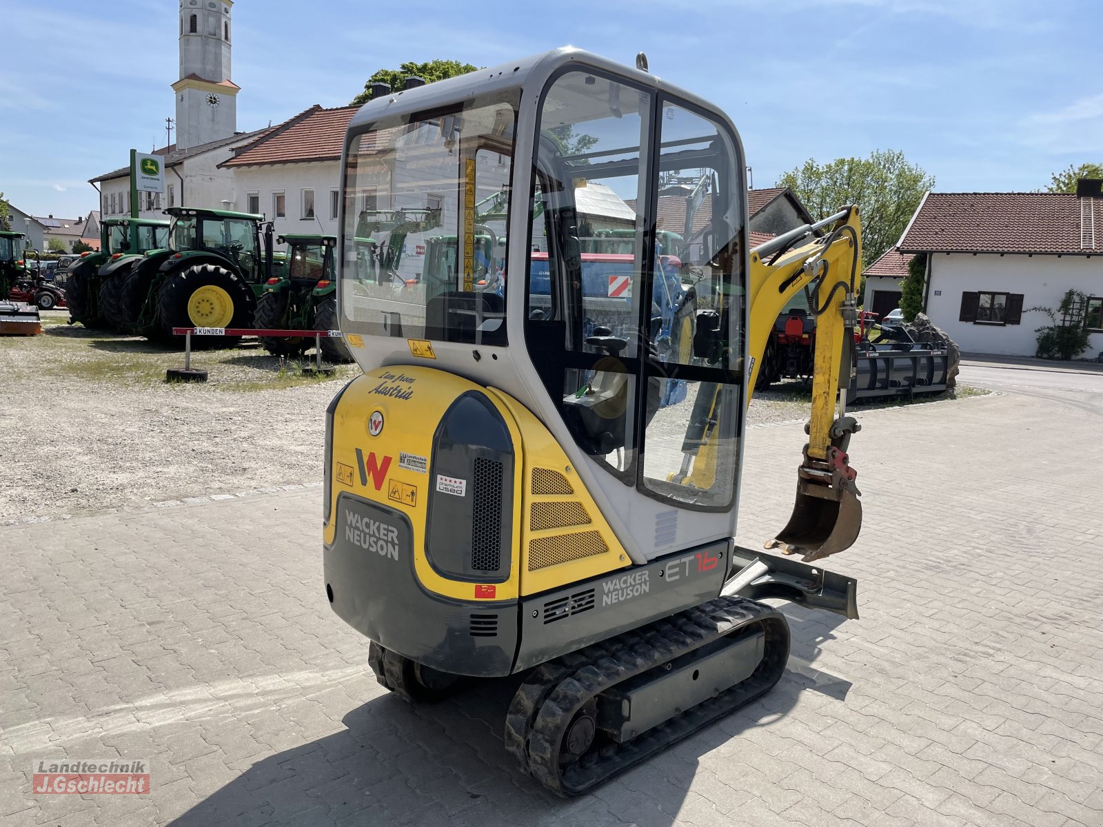 Minibagger van het type Wacker Neuson ET 16 Austria Edition, Gebrauchtmaschine in Mühldorf (Foto 9)