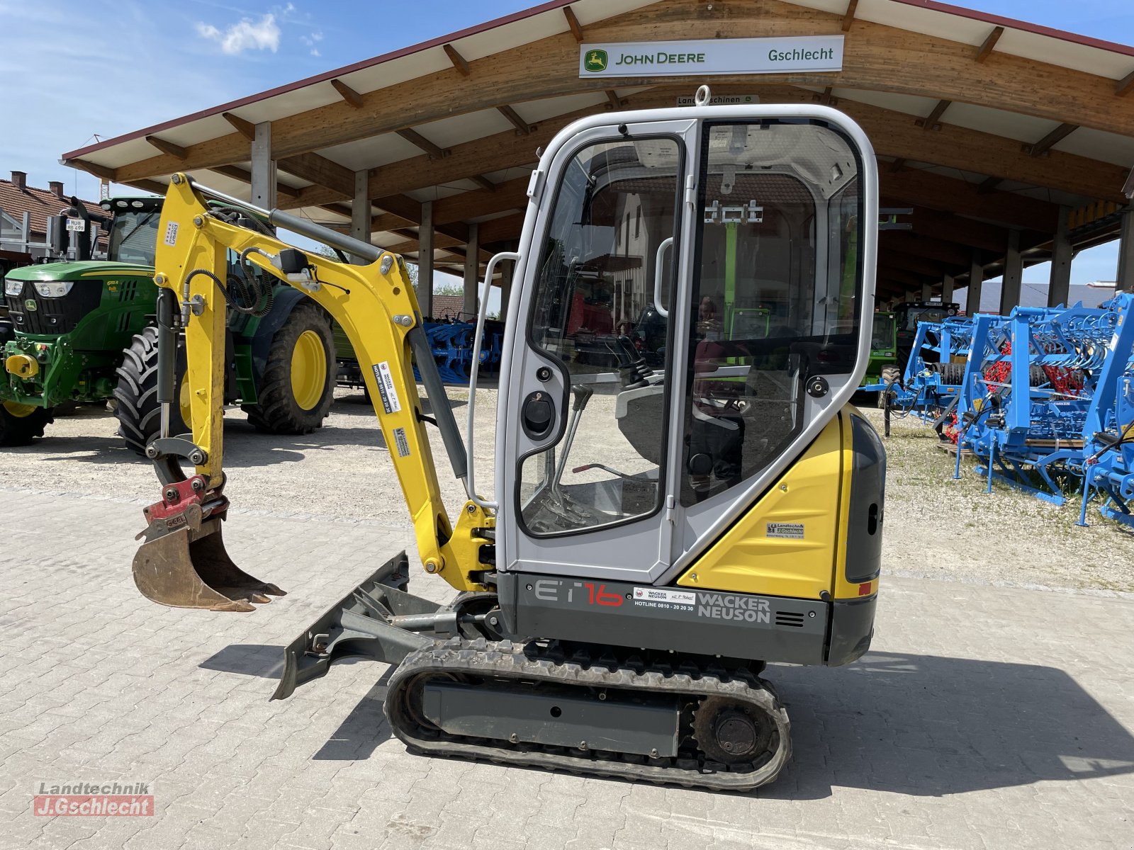 Minibagger tip Wacker Neuson ET 16 Austria Edition, Gebrauchtmaschine in Mühldorf (Poză 12)