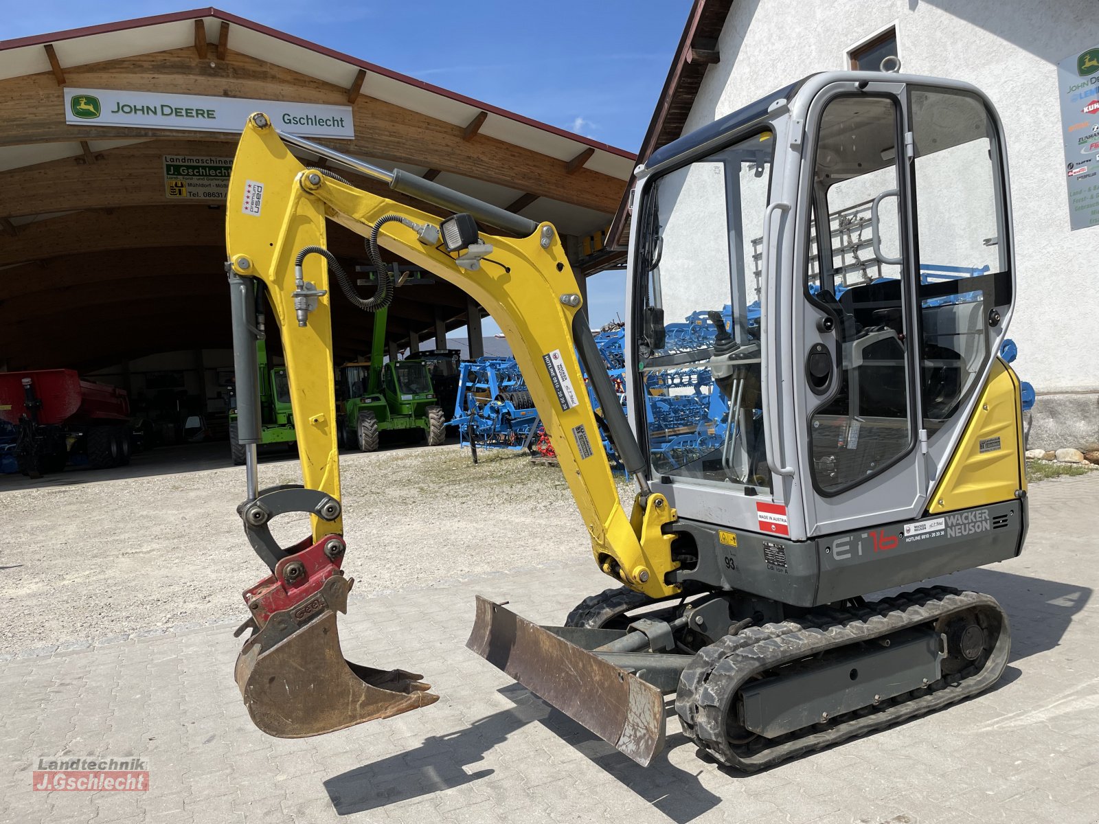 Minibagger del tipo Wacker Neuson ET 16 Austria Edition, Gebrauchtmaschine en Mühldorf (Imagen 14)