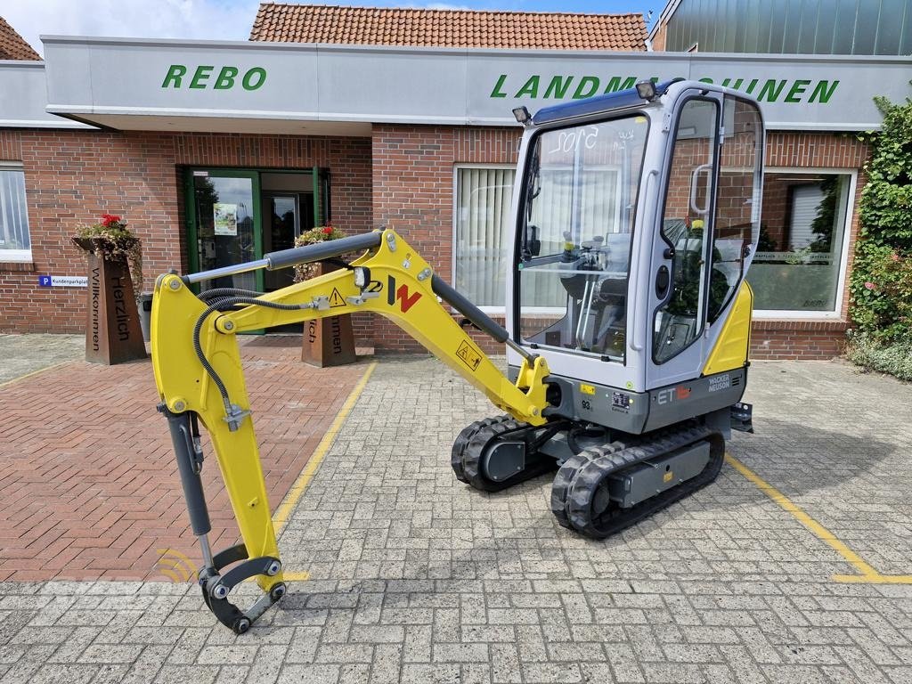 Minibagger Türe ait Wacker Neuson ET 16, Neumaschine içinde Visbek/Rechterfeld (resim 2)