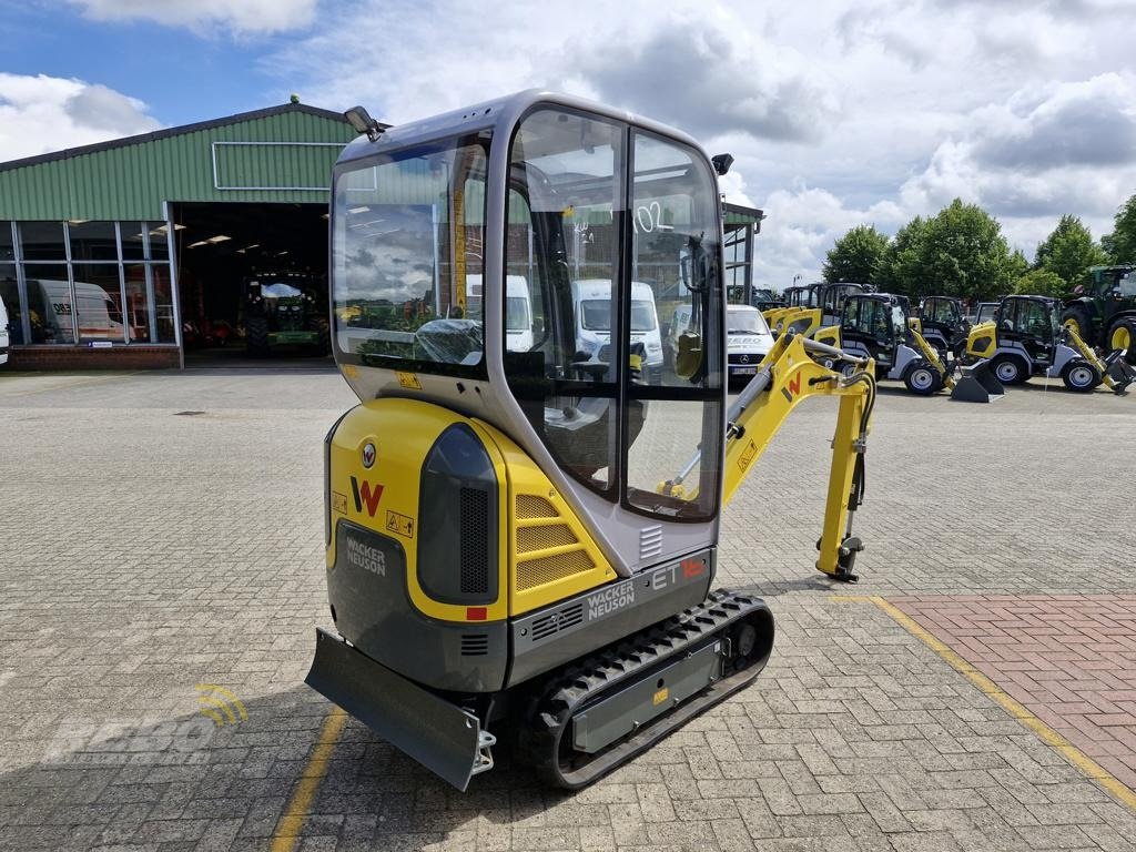 Minibagger Türe ait Wacker Neuson ET 16, Neumaschine içinde Visbek/Rechterfeld (resim 7)