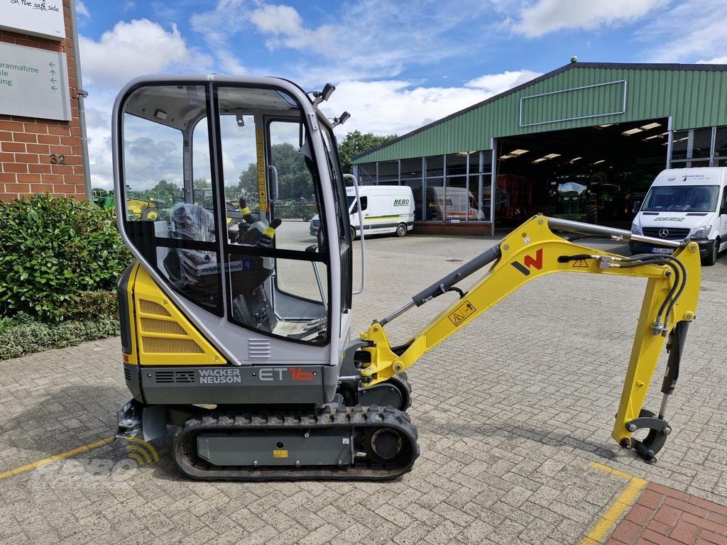 Minibagger Türe ait Wacker Neuson ET 16, Neumaschine içinde Visbek/Rechterfeld (resim 8)