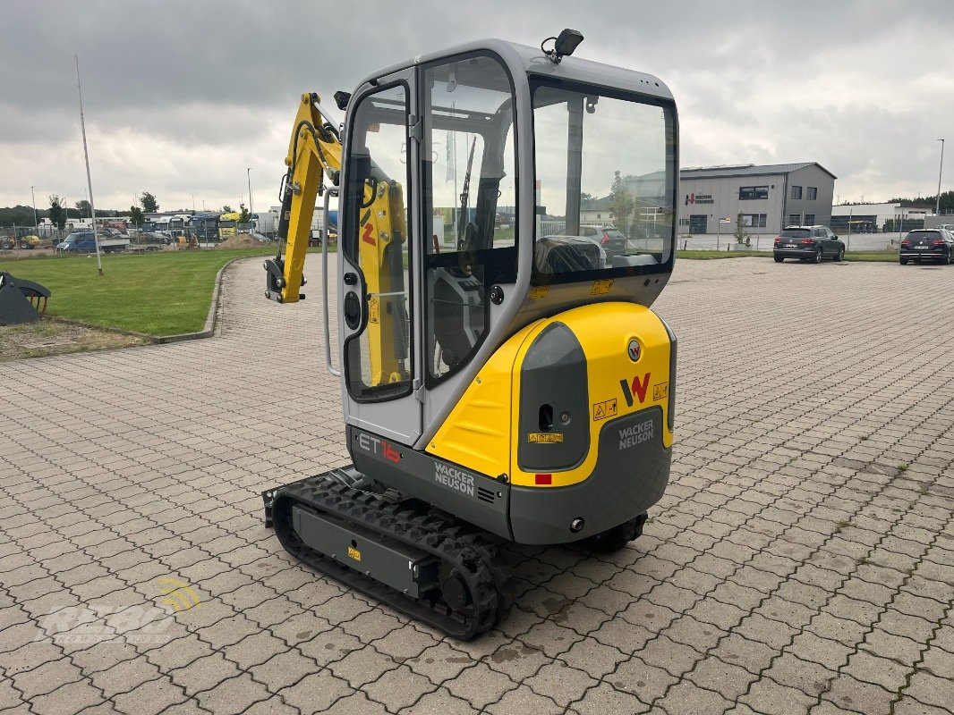 Minibagger Türe ait Wacker Neuson ET 16, Neumaschine içinde Dätgen (resim 3)