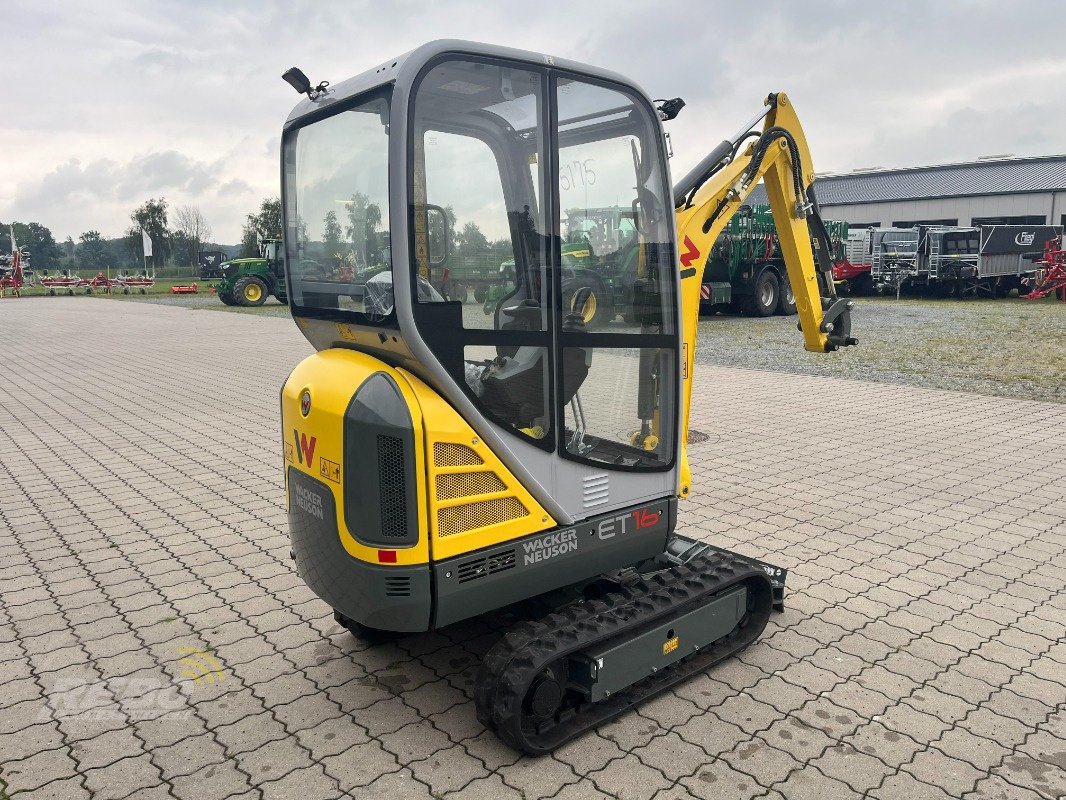 Minibagger Türe ait Wacker Neuson ET 16, Neumaschine içinde Dätgen (resim 4)