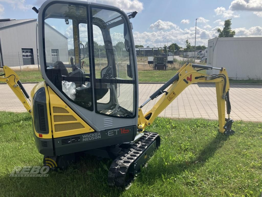 Minibagger del tipo Wacker Neuson ET 16, Neumaschine en Dätgen (Imagen 3)