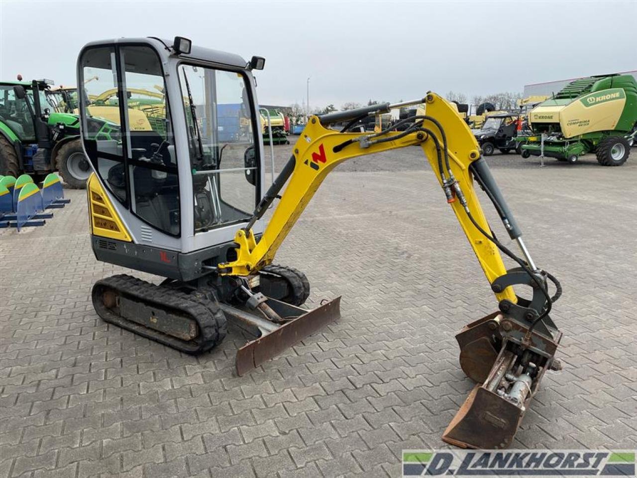 Minibagger van het type Wacker Neuson ET 16, Gebrauchtmaschine in Neuenhaus (Foto 3)