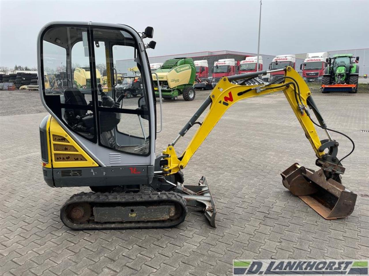 Minibagger van het type Wacker Neuson ET 16, Gebrauchtmaschine in Neuenhaus (Foto 4)