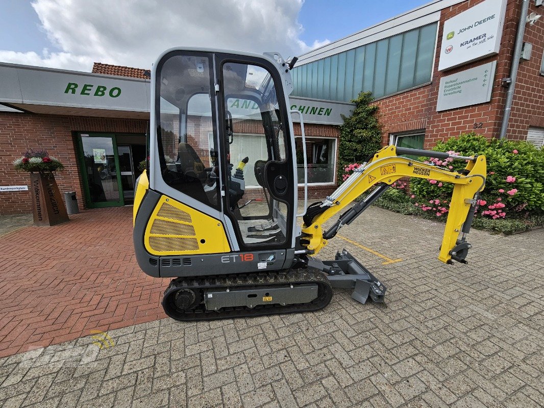 Minibagger типа Wacker Neuson ET 18 Edition A2.0, Neumaschine в Visbek/Rechterfeld (Фотография 1)