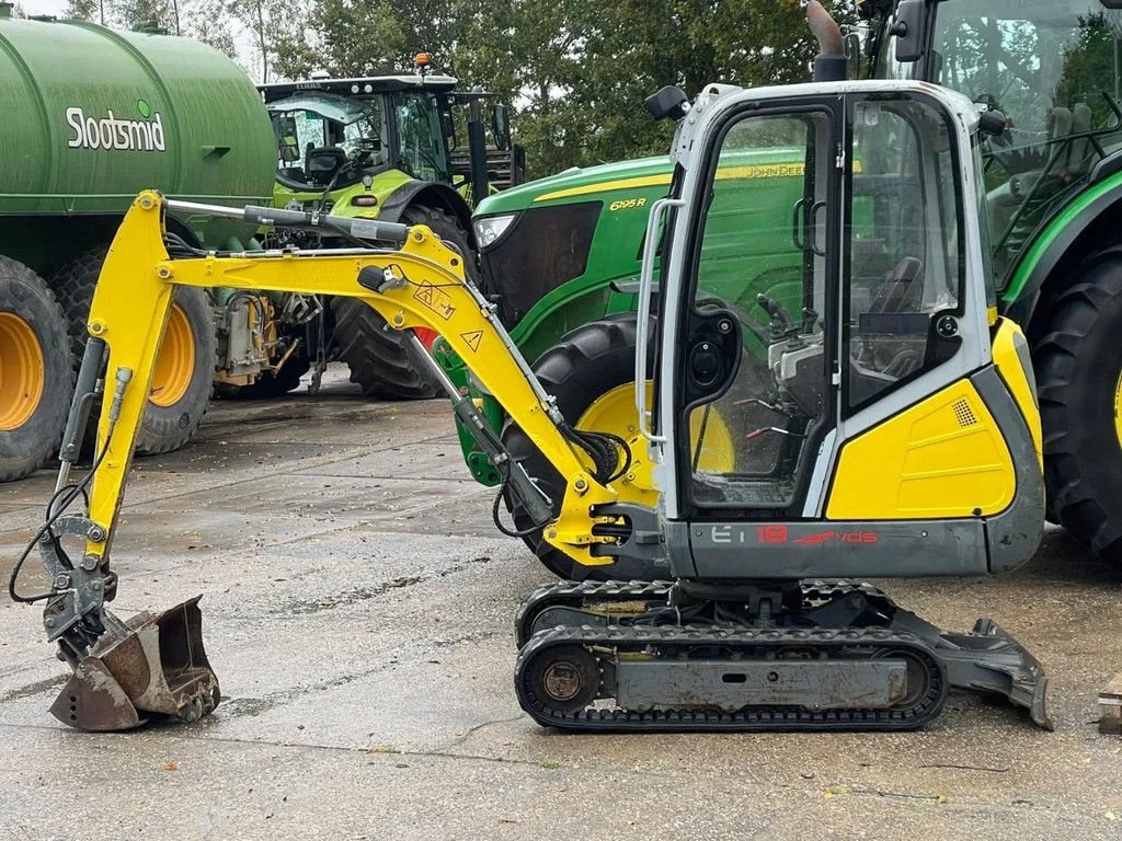 Minibagger typu Wacker Neuson ET 18 MINI KRAAN RUPSKRAAN KANTELBAK, Gebrauchtmaschine v Ruinerwold (Obrázok 7)