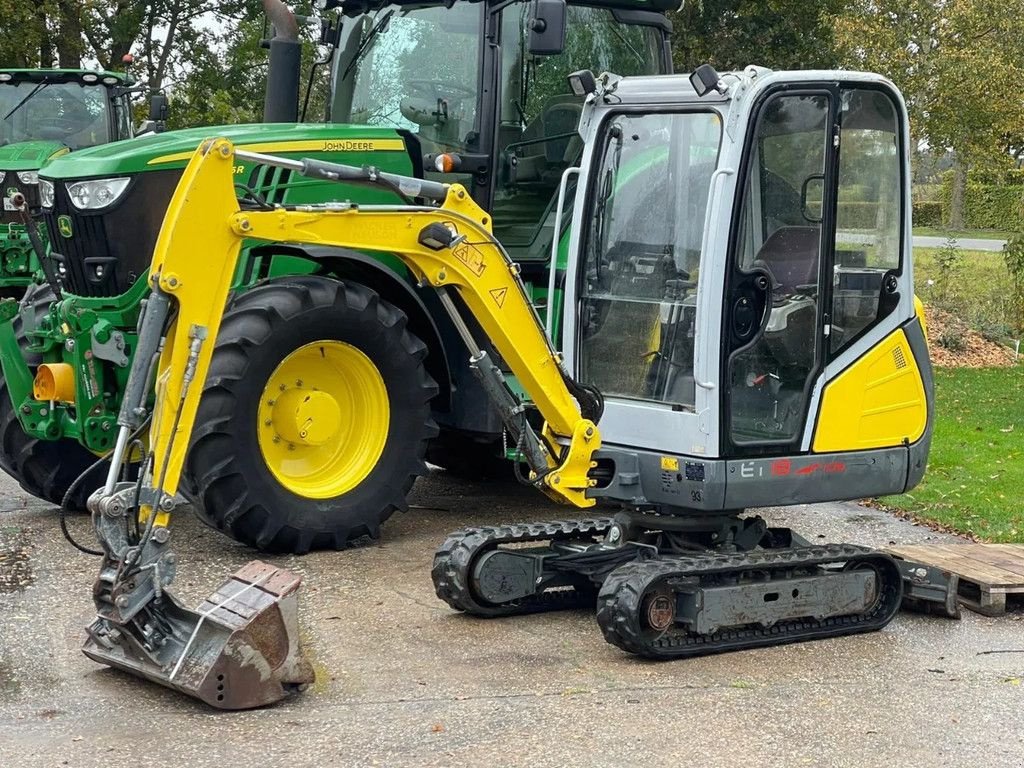 Minibagger typu Wacker Neuson ET 18 MINI KRAAN RUPSKRAAN KANTELBAK, Gebrauchtmaschine w Ruinerwold (Zdjęcie 8)