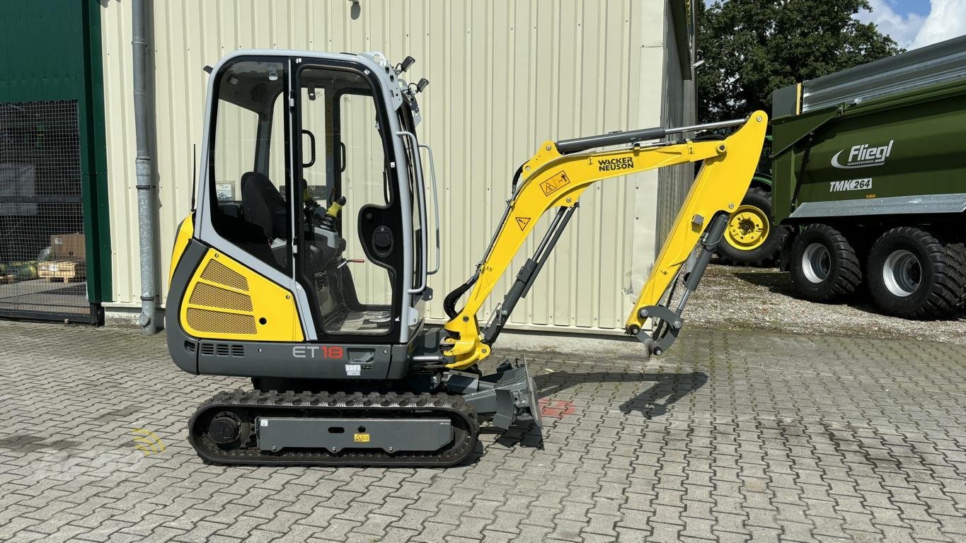 Minibagger des Typs Wacker Neuson ET 18, Neumaschine in Aurich (Bild 2)