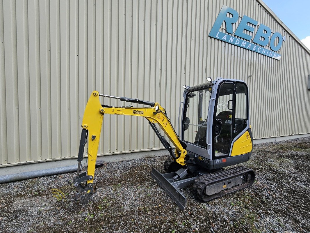 Minibagger Türe ait Wacker Neuson ET 18, Neumaschine içinde Aurich (resim 1)