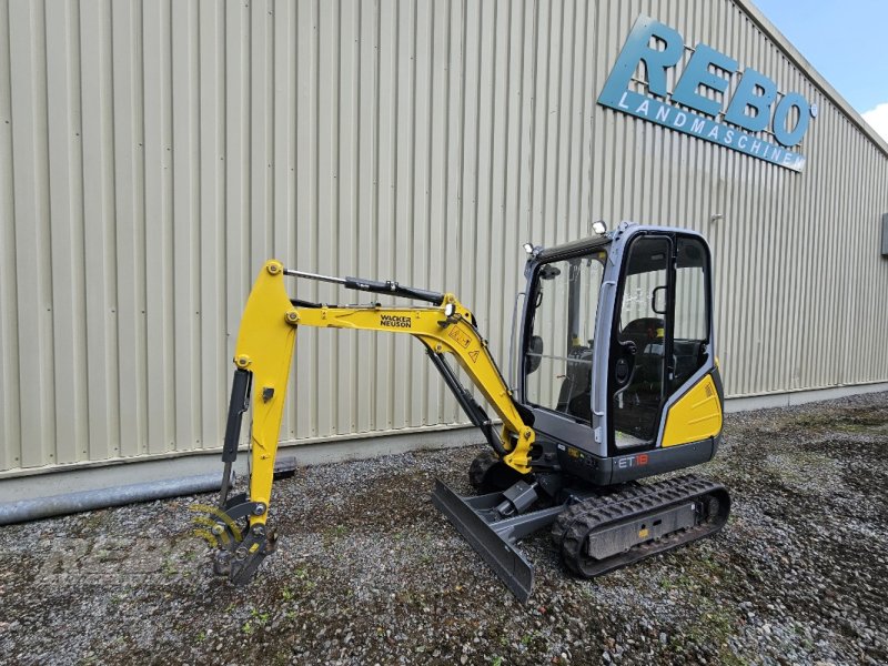 Minibagger Türe ait Wacker Neuson ET 18, Neumaschine içinde Aurich (resim 1)