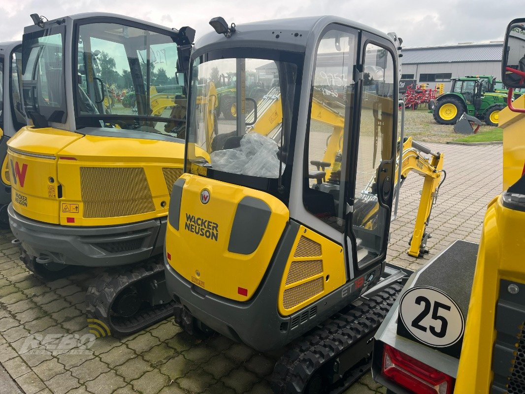 Minibagger des Typs Wacker Neuson ET 18, Neumaschine in Dätgen (Bild 5)