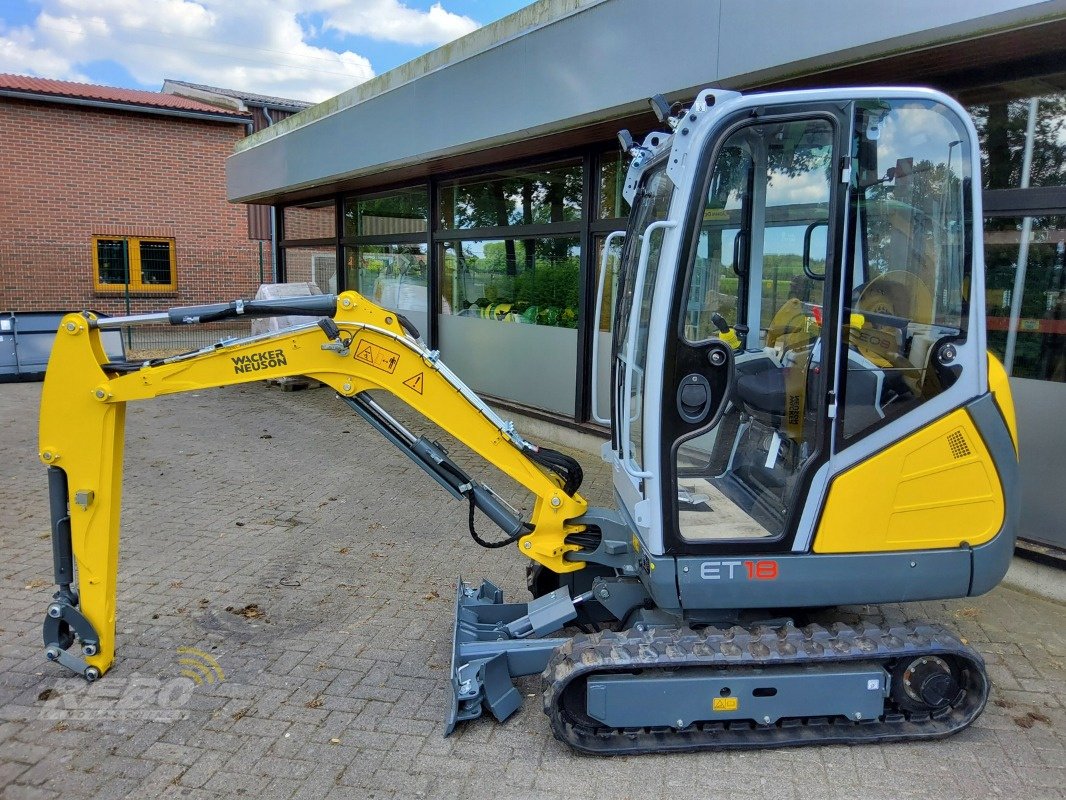 Minibagger van het type Wacker Neuson ET 18, Neumaschine in Edewecht (Foto 1)