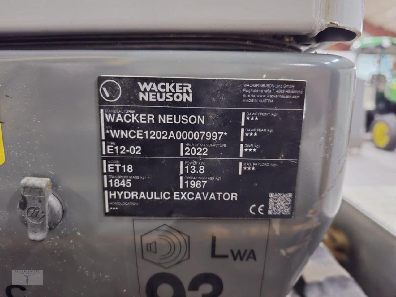 Minibagger tip Wacker Neuson ET 18, Gebrauchtmaschine in Pragsdorf (Poză 6)