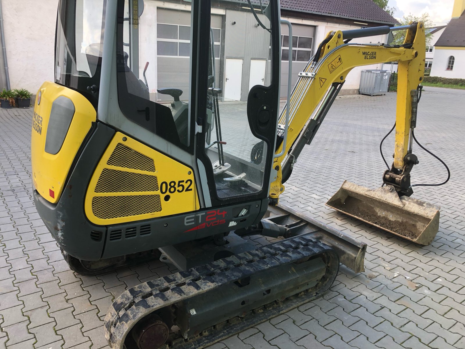 Minibagger tipa Wacker Neuson ET 24, Gebrauchtmaschine u Rischgau (Slika 11)