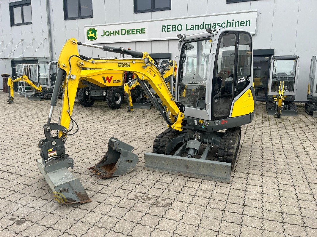 Minibagger of the type Wacker Neuson ET 24, Neumaschine in Dätgen (Picture 1)