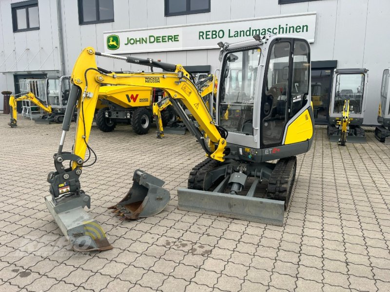 Minibagger del tipo Wacker Neuson ET 24, Neumaschine en Dätgen (Imagen 1)