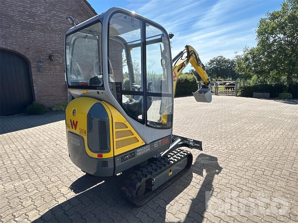 Minibagger typu Wacker Neuson ET16, Gebrauchtmaschine w Düsseldorf (Zdjęcie 4)