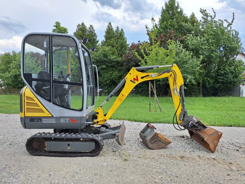 Minibagger del tipo Wacker Neuson ET16, Gebrauchtmaschine In Hollenbach (Immagine 1)