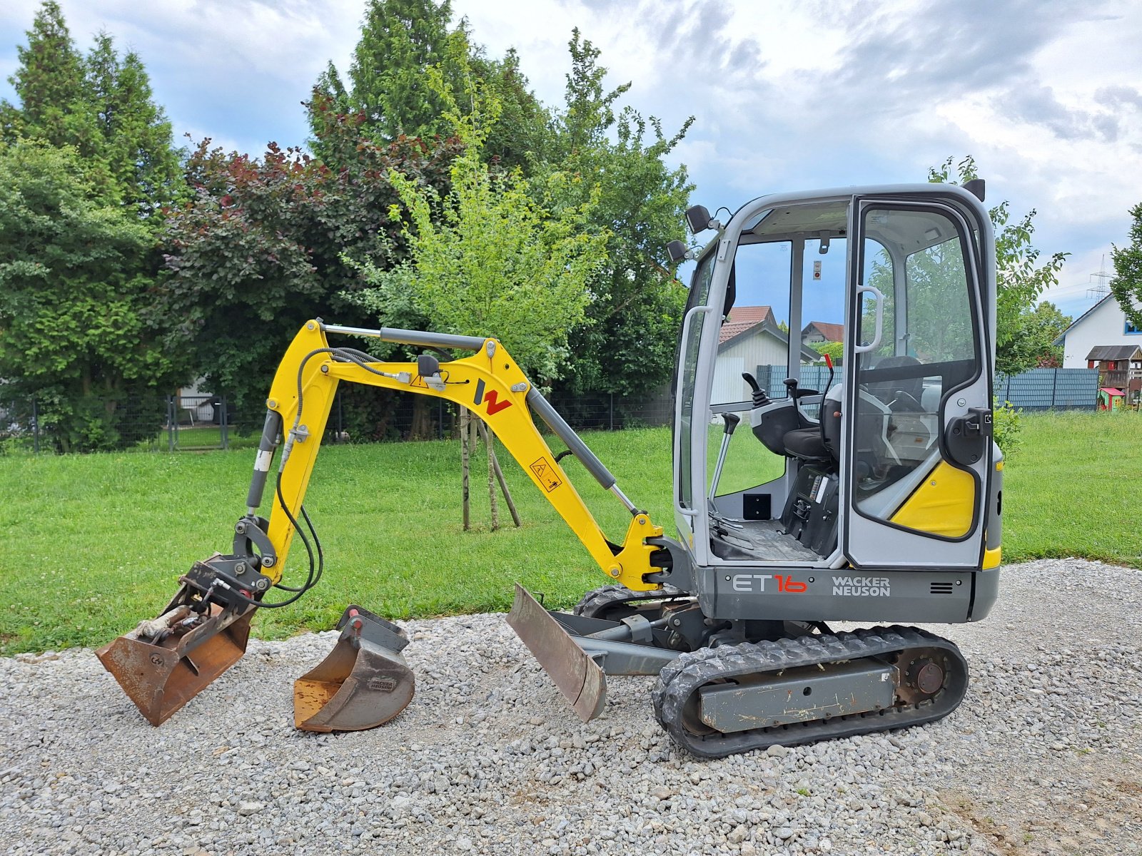 Minibagger typu Wacker Neuson ET16, Gebrauchtmaschine w Hollenbach (Zdjęcie 2)