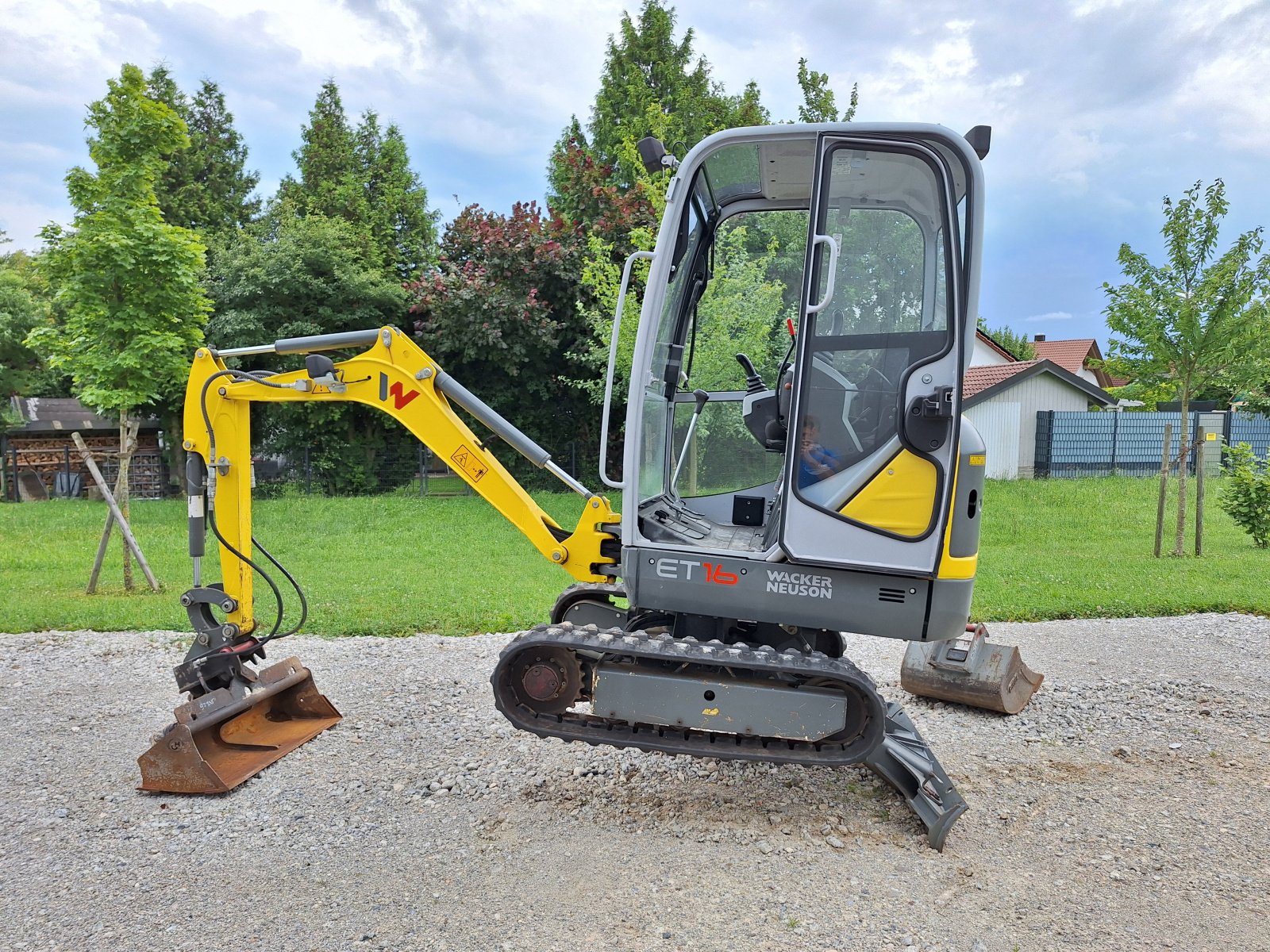 Minibagger του τύπου Wacker Neuson ET16, Gebrauchtmaschine σε Hollenbach (Φωτογραφία 3)