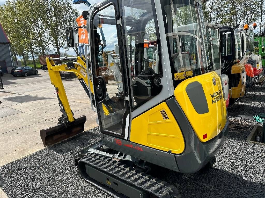 Minibagger des Typs Wacker Neuson ET18 2.0 ton met schuinte instelling, Gebrauchtmaschine in Kockengen (Bild 6)